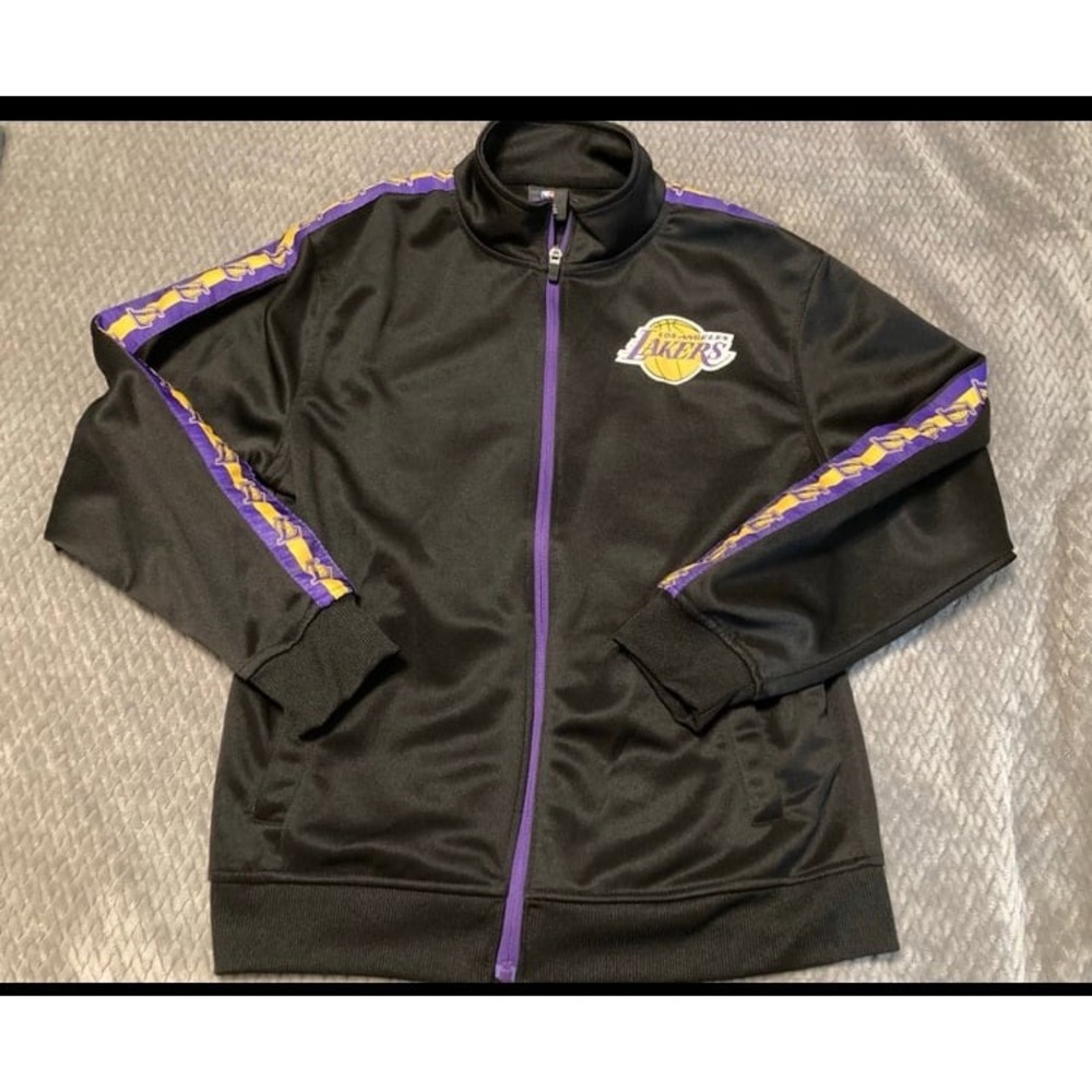 Youth Laker's Zip Up Jacket - Black - size XL (18-20)